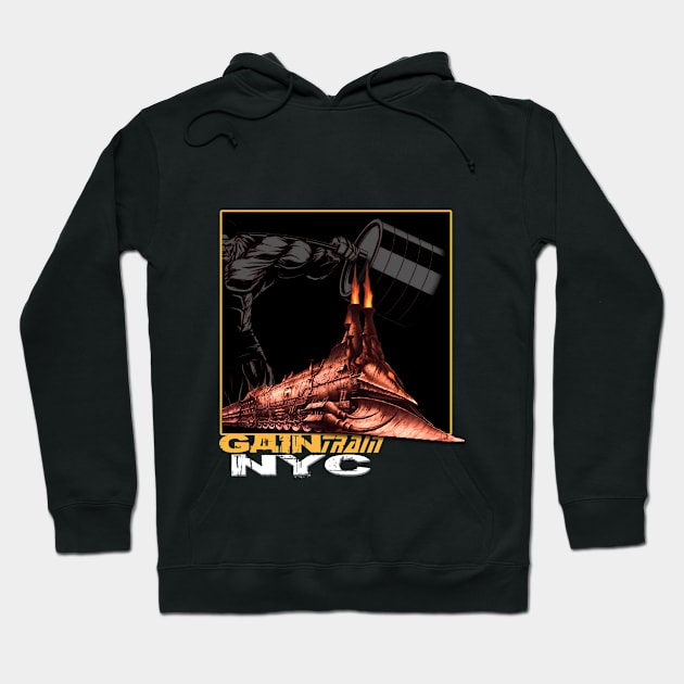 Gain Train Hoodie by MOTORvation